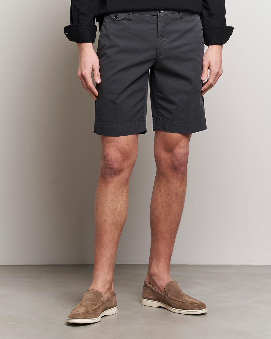 Herre | Tøj | Incotex | Cotton Comfort Shorts Black