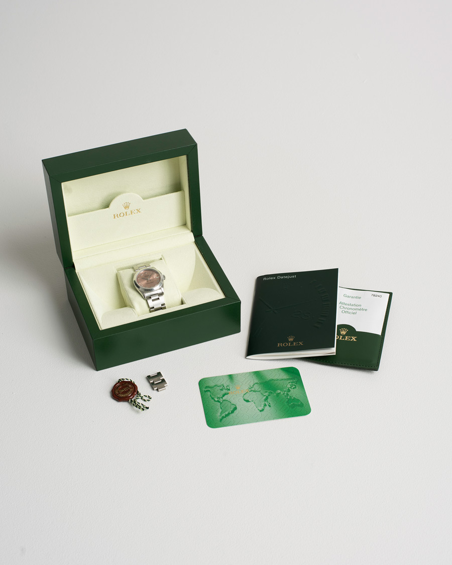 Herre | Rolex Pre-Owned Datejust Lady Oyster 78240 Silver | Rolex Pre-Owned | Datejust Lady Oyster 78240 Silver