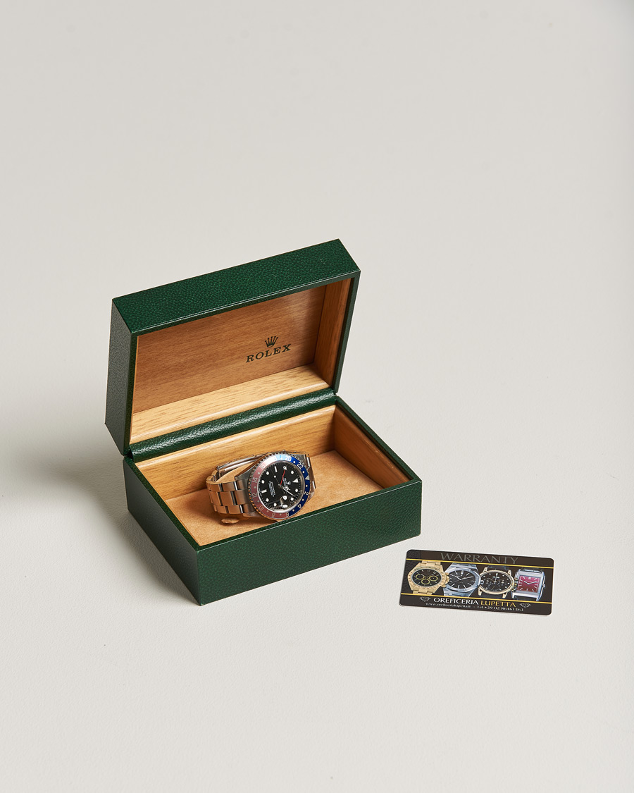 Herre | Rolex Pre-Owned GMT-Master II 16710 Silver | Rolex Pre-Owned | GMT-Master II 16710 Silver