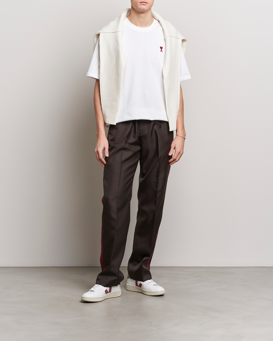 Herre | T-Shirts | AMI | Heart Logo T-Shirt White