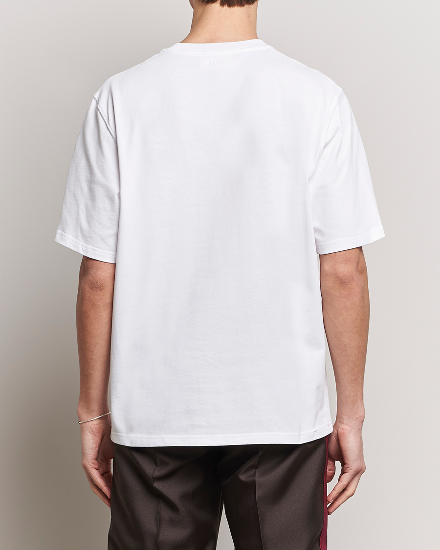 Herre | T-Shirts | AMI | Heart Logo T-Shirt White