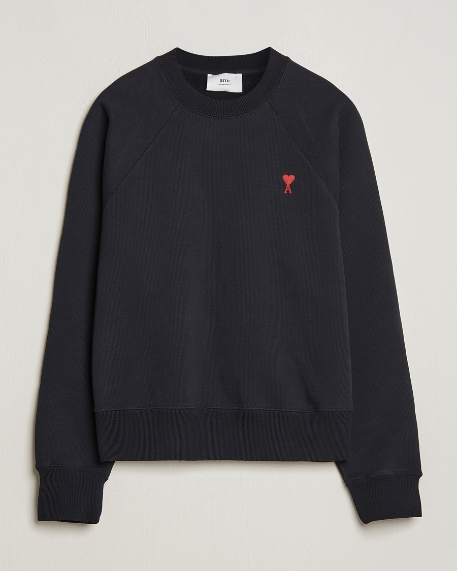 Herre | Trøjer | AMI | Heart Logo Sweatshirt Black