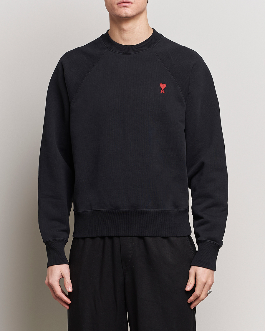 Herre | Trøjer | AMI | Heart Logo Sweatshirt Black