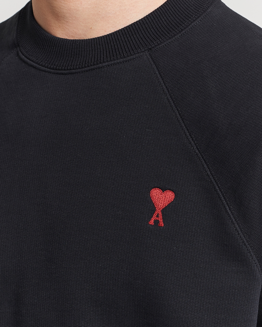 Herre | Trøjer | AMI | Heart Logo Sweatshirt Black