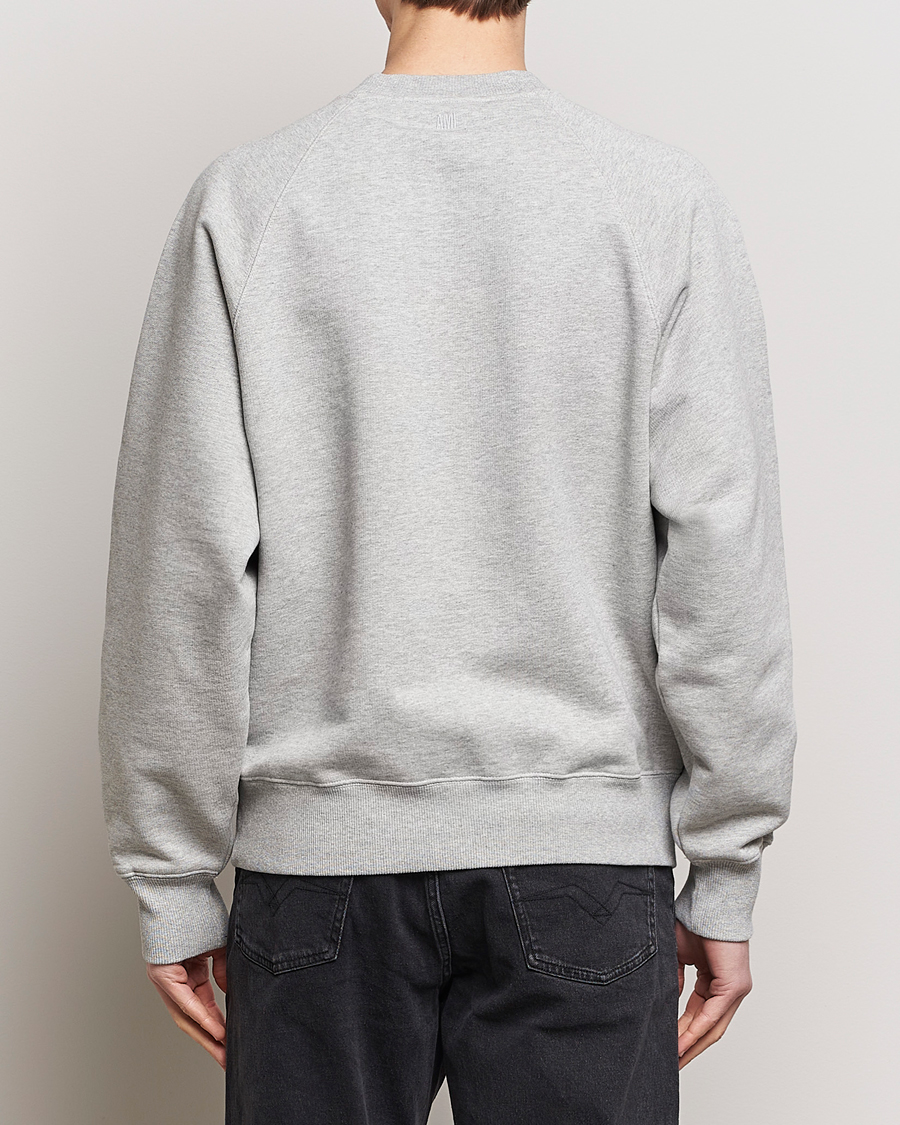 Herre | Trøjer | AMI | Heart Logo Sweatshirt Heather Grey