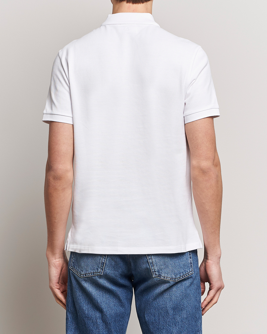 Herre | Polotrøjer | AMI | Heart Logo Piquet Polo White