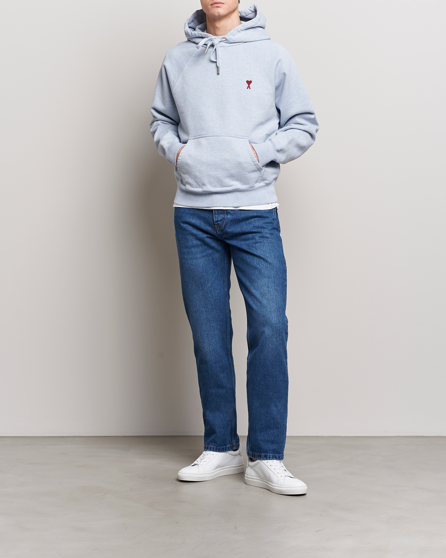 Herre | Jeans | AMI | Classic Fit Jeans Used Blue
