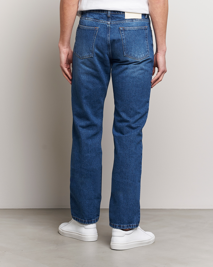 Herre | Jeans | AMI | Classic Fit Jeans Used Blue