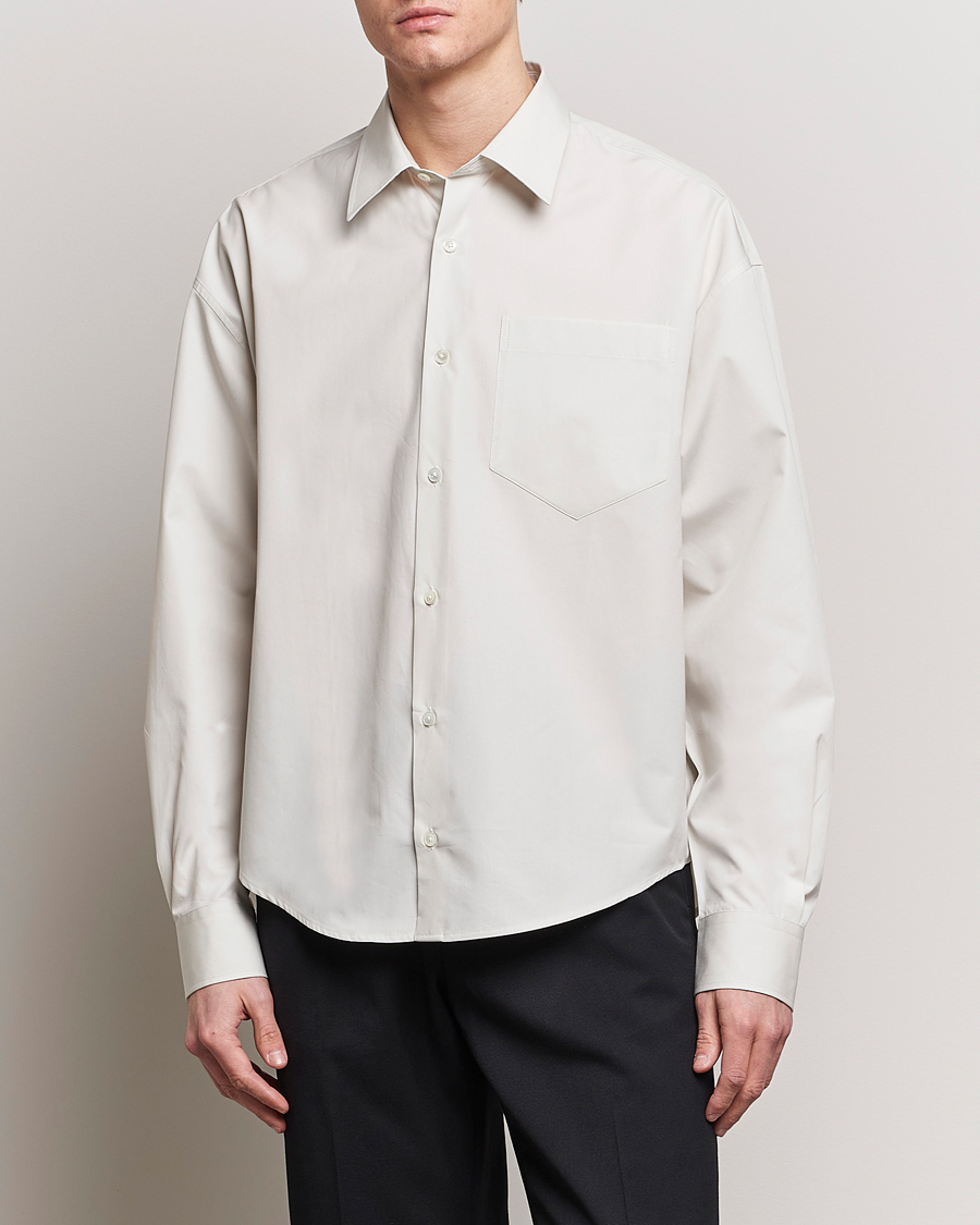 Herre | Afdelinger | AMI | Boxy Fit Shirt Chalk White