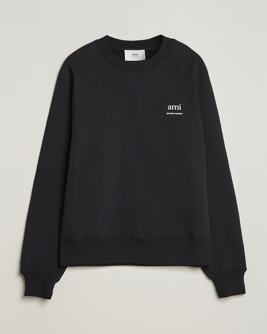 Herre | Trøjer | AMI | Logo Sweatshirt Black
