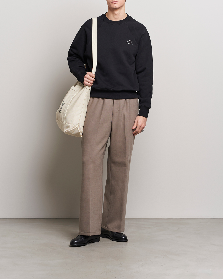 Herre | Trøjer | AMI | Logo Sweatshirt Black