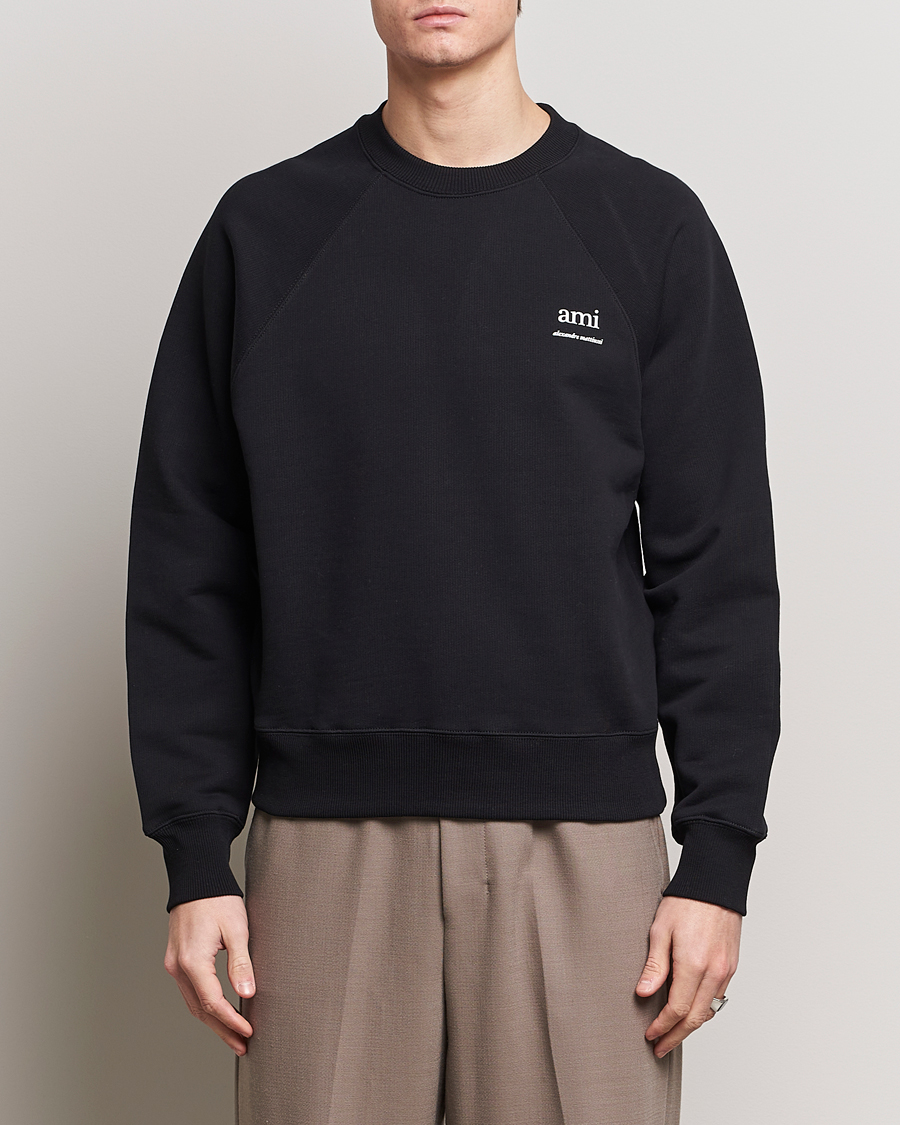 Herre | Udsalg tøj | AMI | Logo Sweatshirt Black