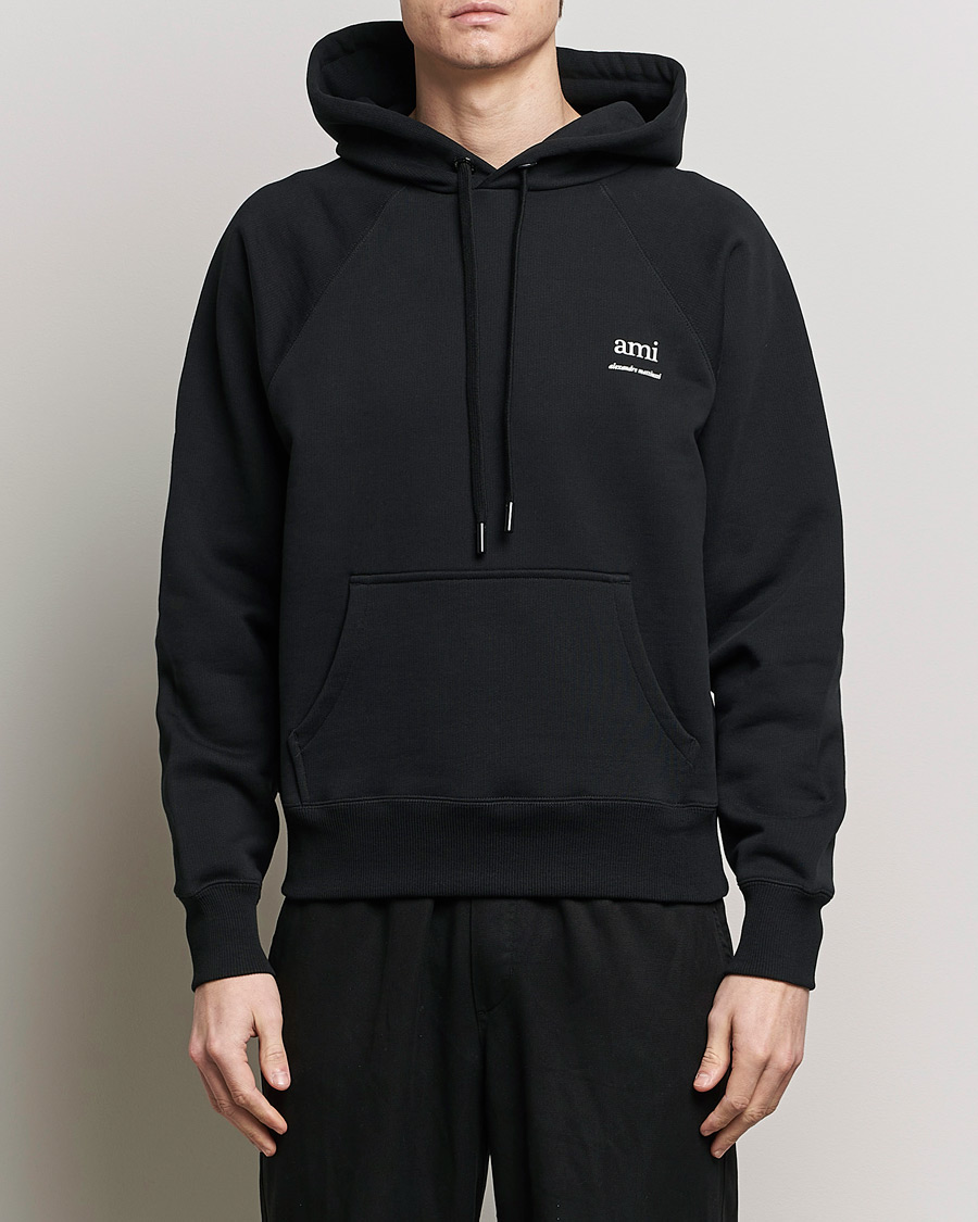 Herre | Contemporary Creators | AMI | Logo Hoodie Black