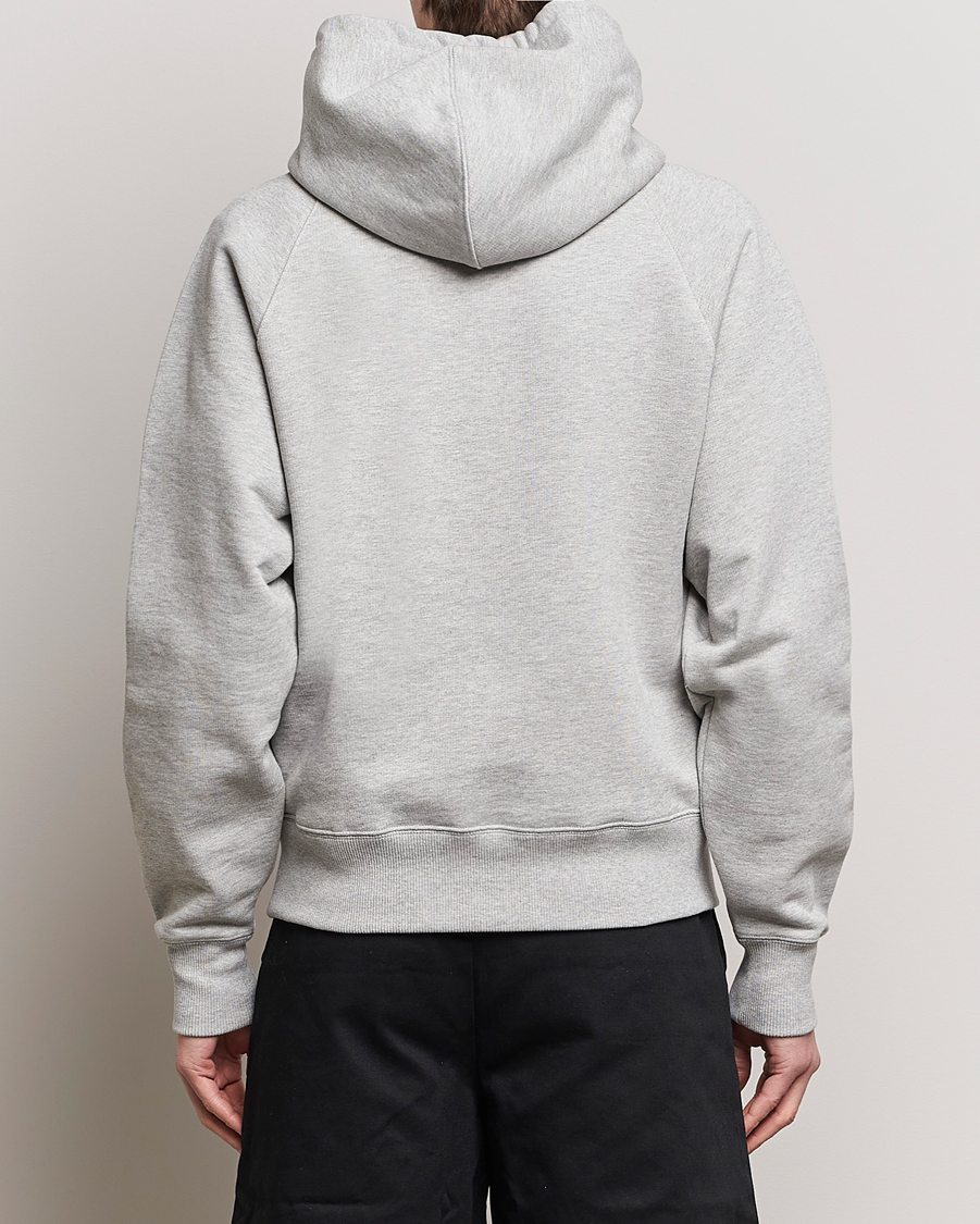 Herre | Trøjer | AMI | Logo Hoodie Heather Grey