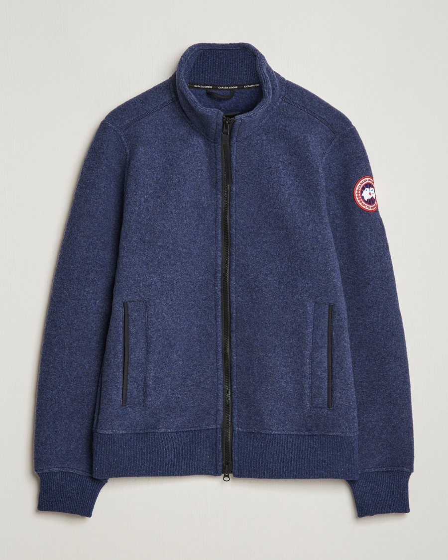 Herre | Jakker | Canada Goose | Lawson Fleece Jacket Atlantic Navy