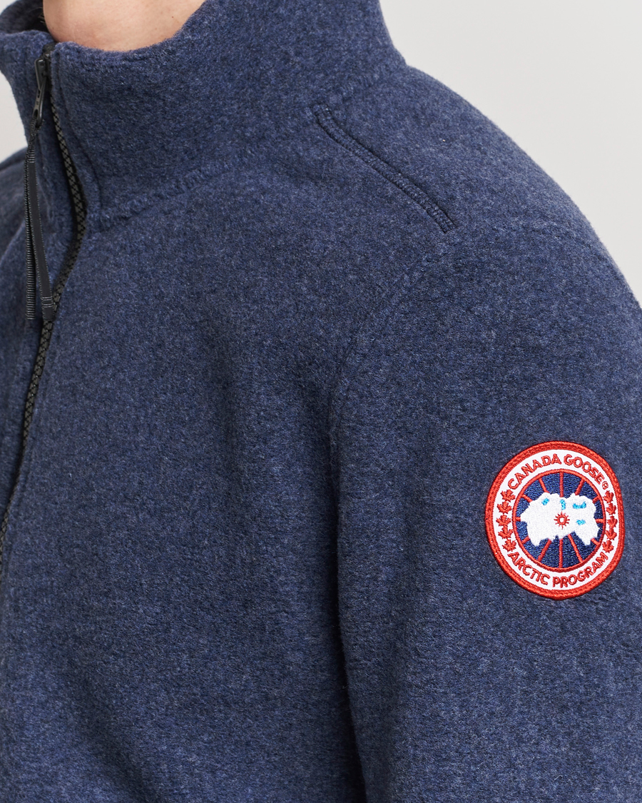 Herre | Jakker | Canada Goose | Lawson Fleece Jacket Atlantic Navy