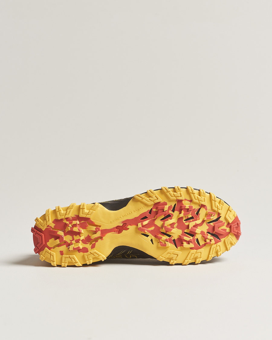 Herre | La Sportiva Bushido III Trail Running Sneakers Black/Yellow | La Sportiva | Bushido III Trail Running Sneakers Black/Yellow