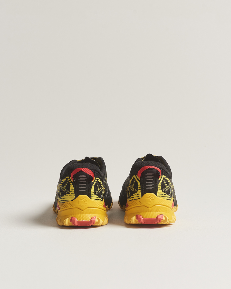 Herre | La Sportiva Bushido III Trail Running Sneakers Black/Yellow | La Sportiva | Bushido III Trail Running Sneakers Black/Yellow