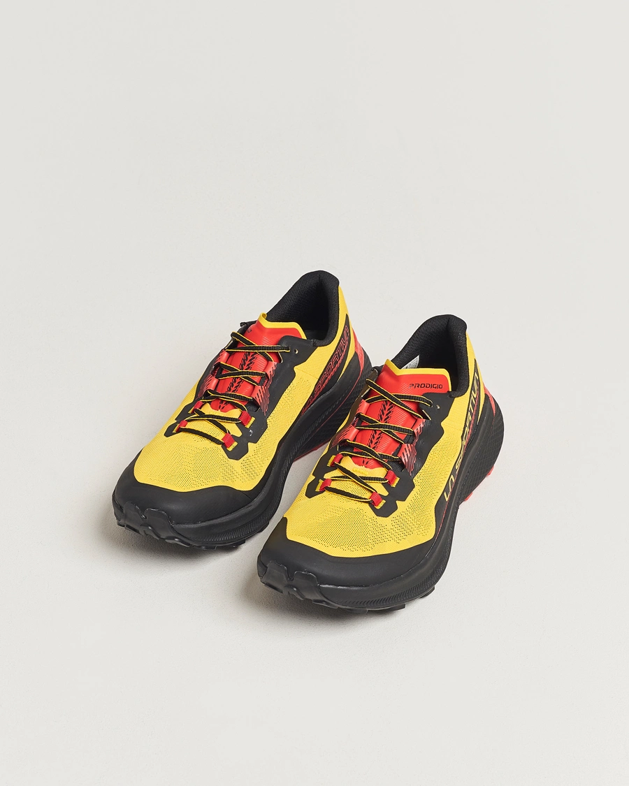 Herre | Sneakers | La Sportiva | Prodigio Ultra Running Shoes Yellow/Black