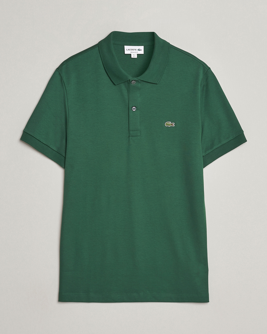 Herre | Polotrøjer | Lacoste | Pima Interlock Piké Green