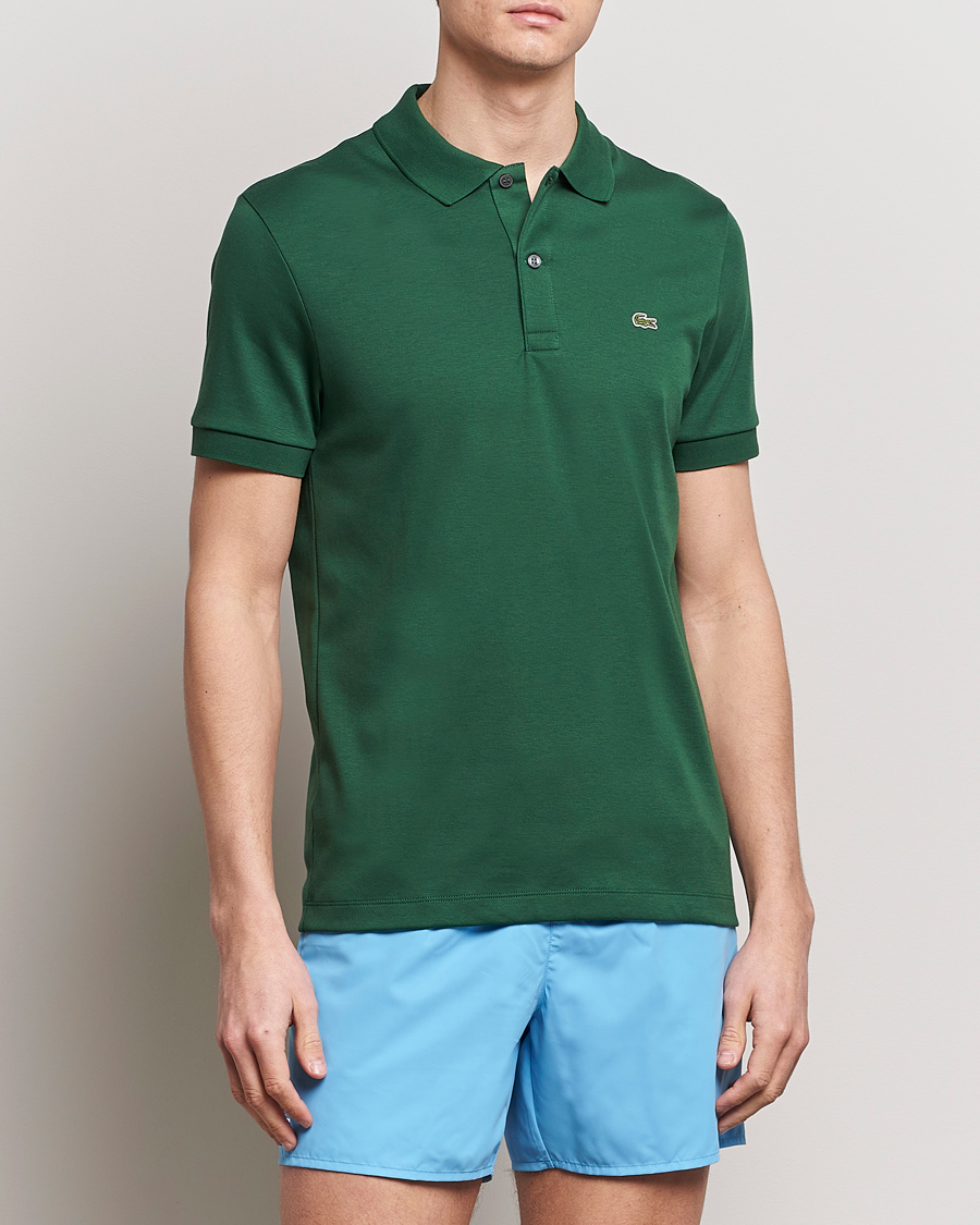 Herre | Polotrøjer | Lacoste | Pima Interlock Piké Green