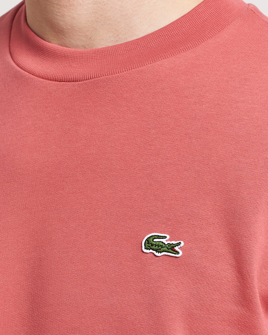 Herre | Trøjer | Lacoste | Crew Neck Sweatshirt Sierra Red