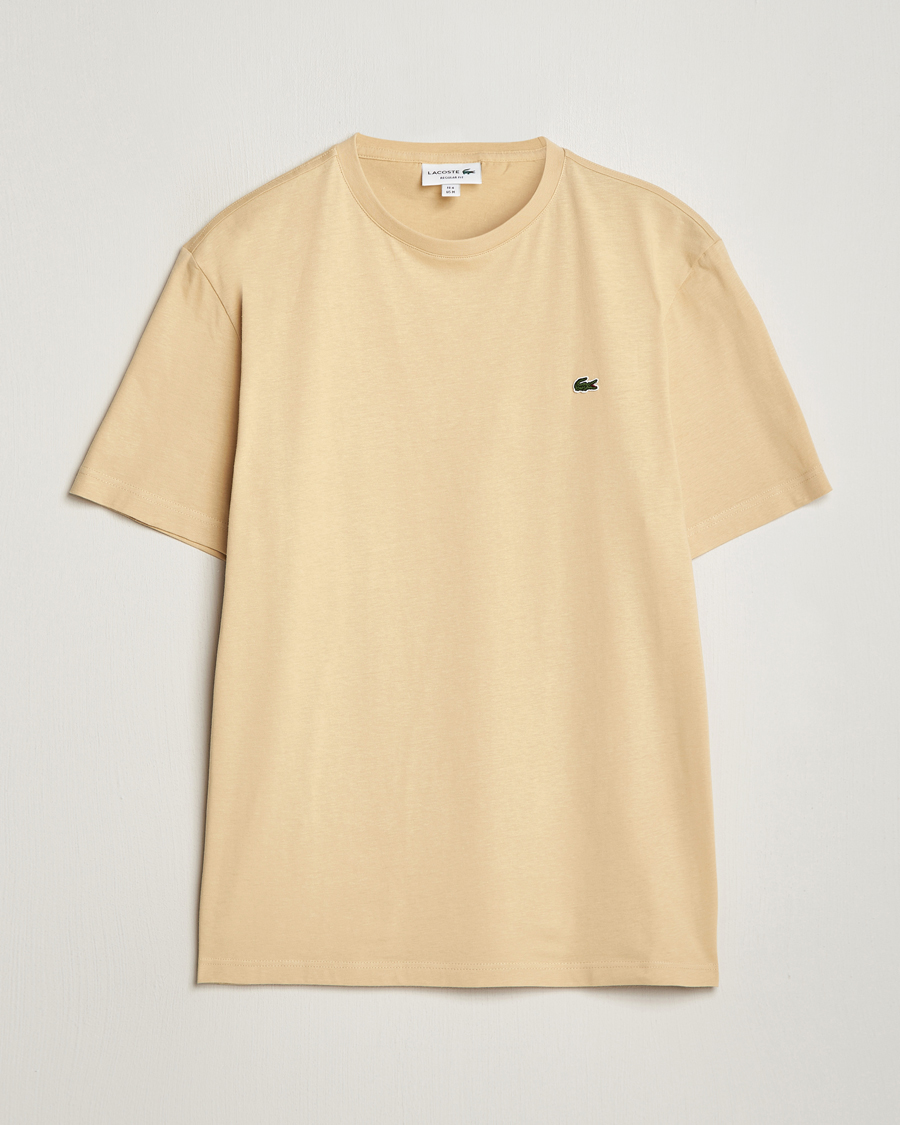 Herre |  | Lacoste | Crew Neck T-Shirt Croissant