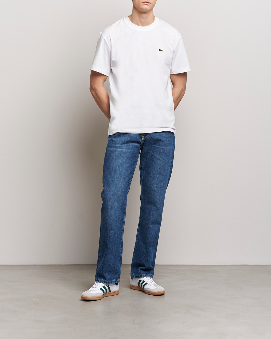Herre | T-Shirts | Lacoste | Crew Neck T-Shirt White