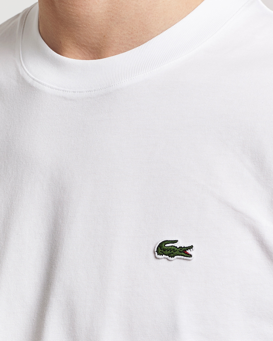 Herre | T-Shirts | Lacoste | Crew Neck T-Shirt White