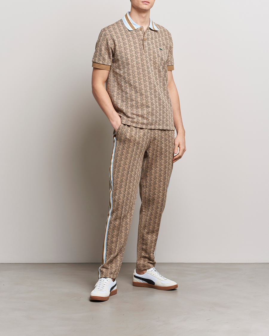 Herre | Polotrøjer | Lacoste | Classic Fit Monogram Polo Croissant/Cookie