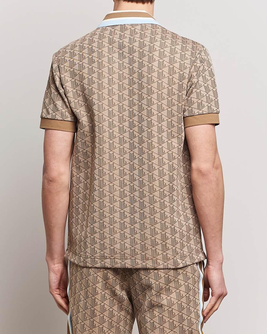 Herre | Polotrøjer | Lacoste | Classic Fit Monogram Polo Croissant/Cookie