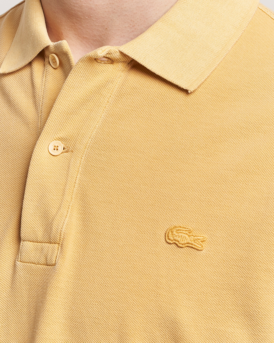Herre | Polotrøjer | Lacoste | Classic Fit Natural Dyed Tonal Polo Golden Haze