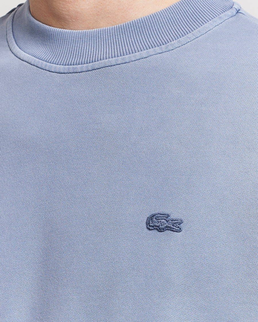Herre | Trøjer | Lacoste | Natural Dyed Crew Neck Sweatshirt Stonewash