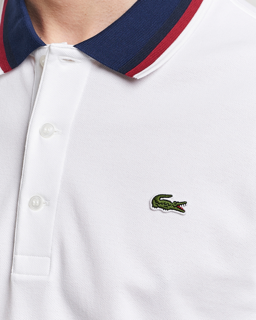 Herre | Polotrøjer | Lacoste | Regular Fit Tipped Polo White