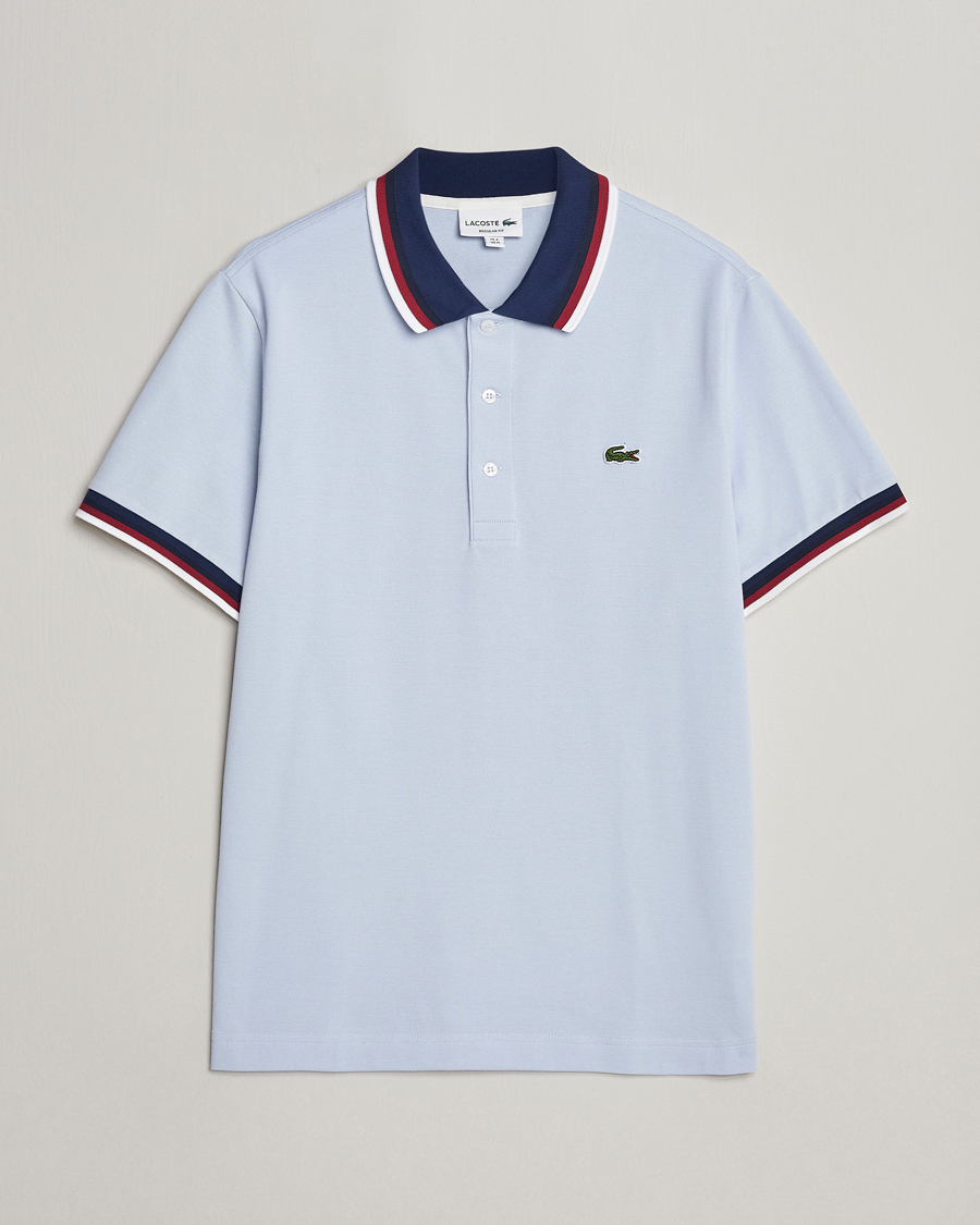 Herre | Polotrøjer | Lacoste | Regular Fit Tipped Polo Phoenix Blue