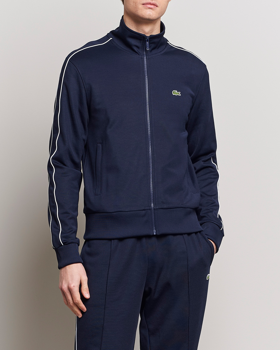 Herr | Lacoste | Lacoste | Full Zip Track Jacket Navy