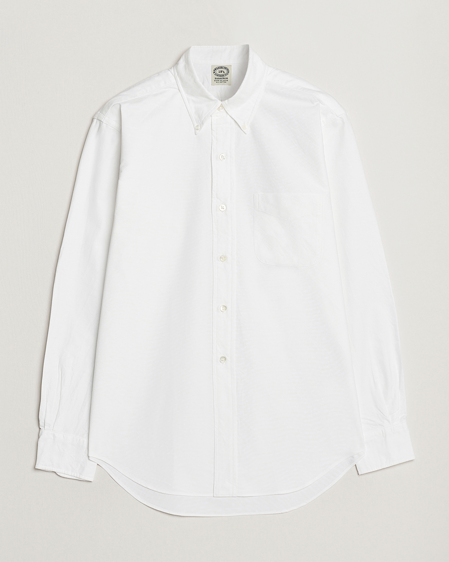 Herr |  | Kamakura Shirts | Vintage Ivy Oxford Button Down Shirt White