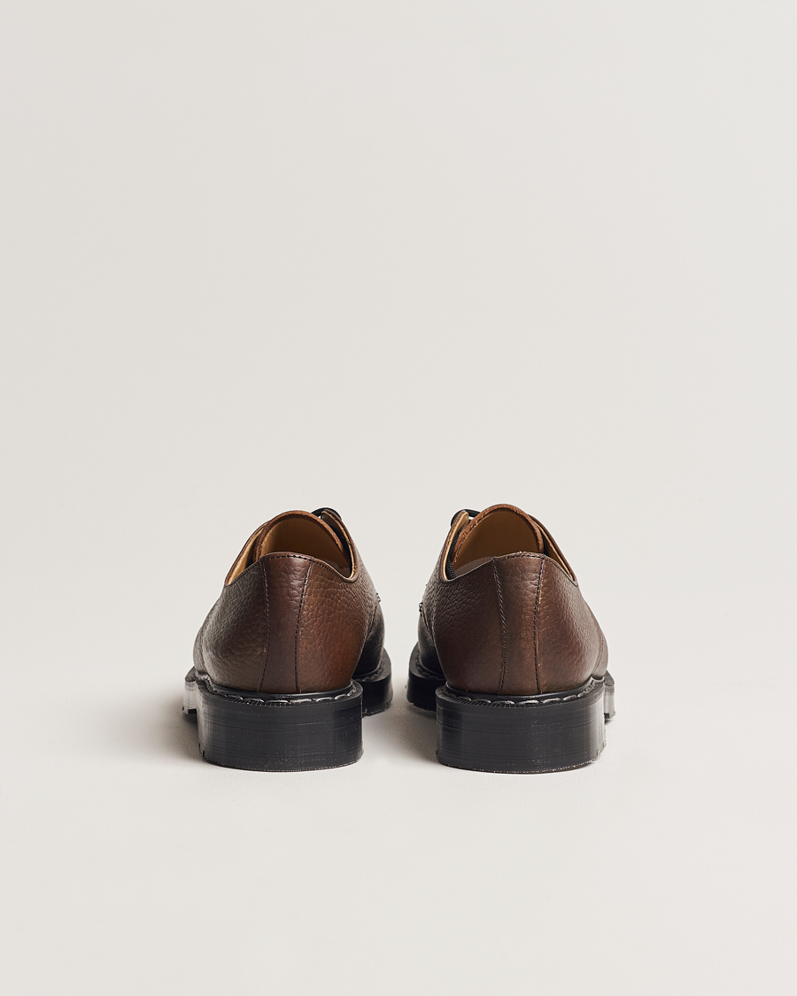 Herre | Håndlavede sko | Solovair | 3 Eye Gibson Shoe Brown Grain