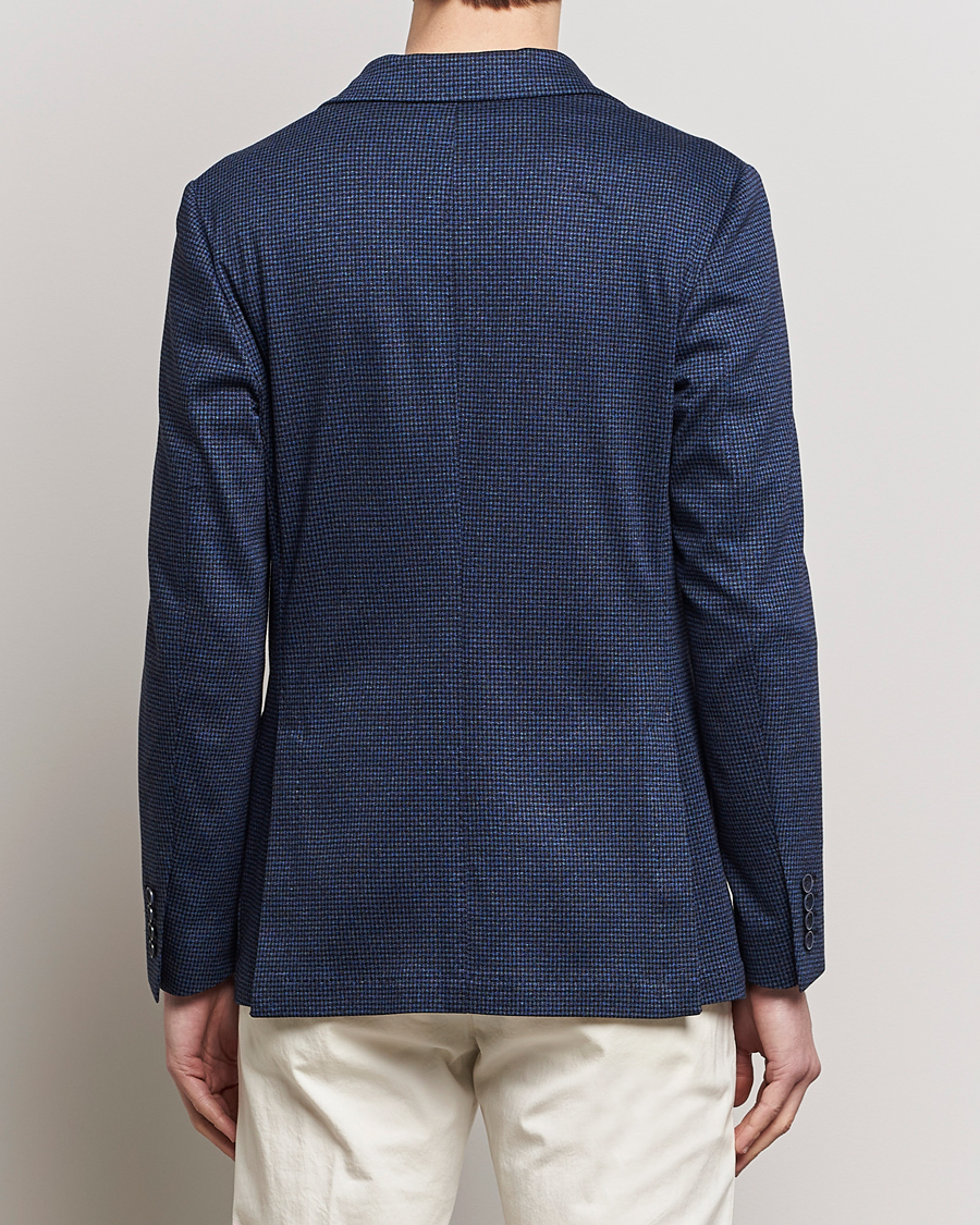 Herre | Blazere & jakker | Canali | Micro Check Jersey Blazer Navy