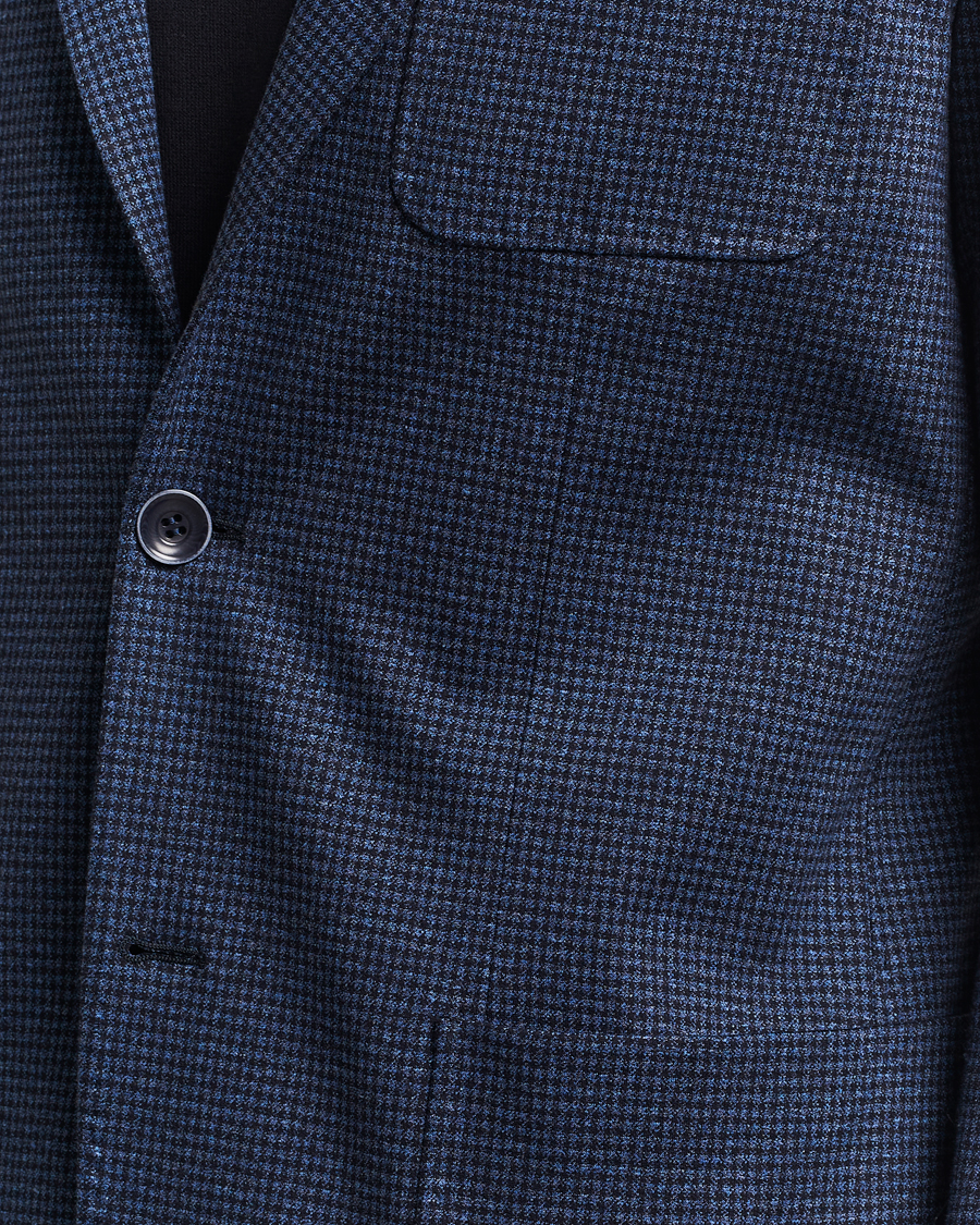 Herre | Blazere & jakker | Canali | Micro Check Jersey Blazer Navy