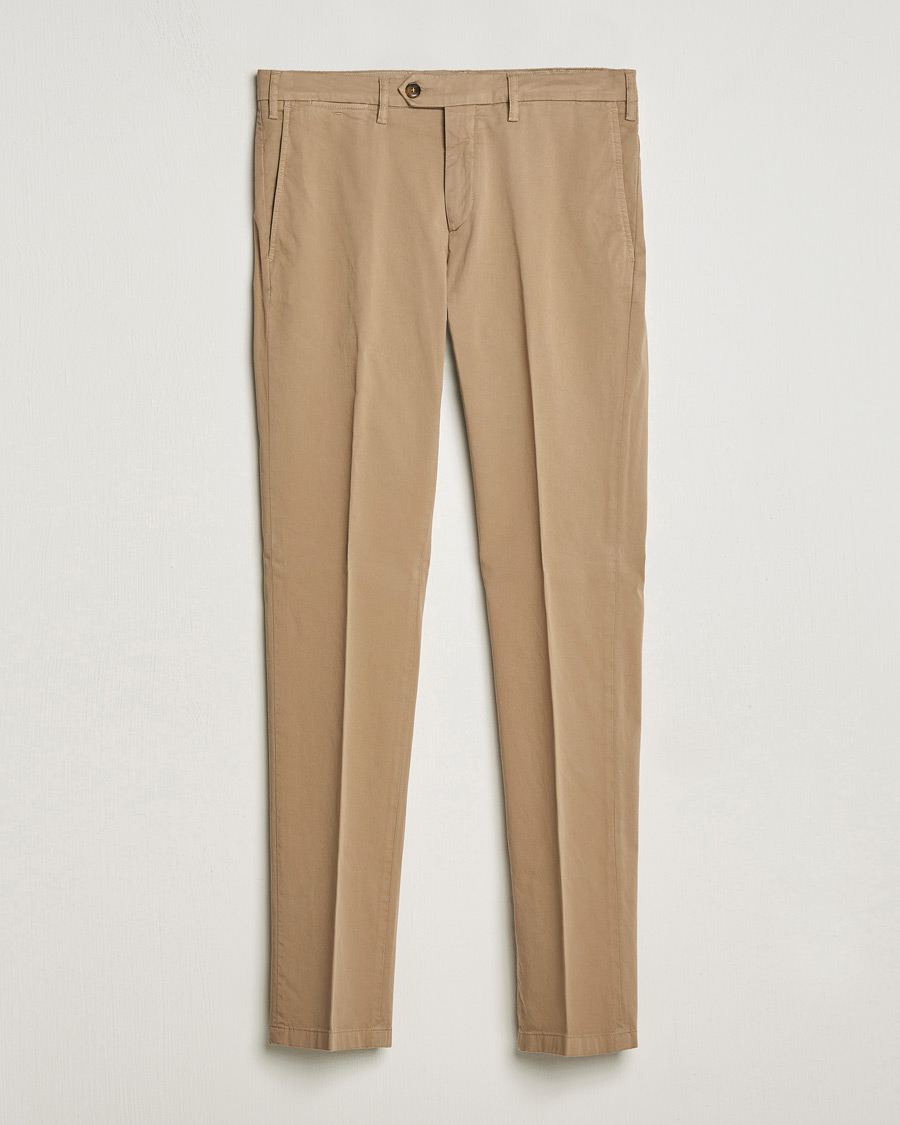 Herr |  | Canali | Cotton Stretch Chinos Beige