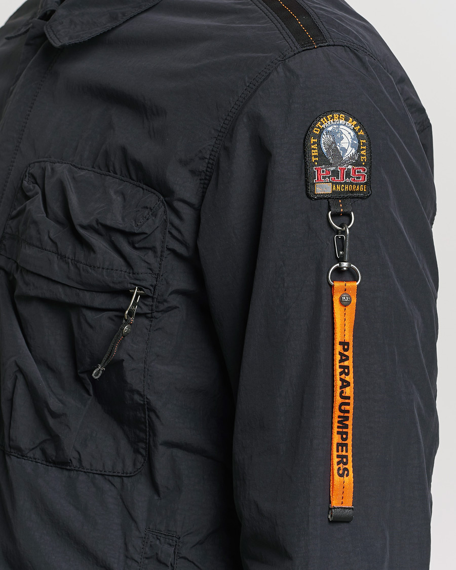 Herre | Jakker | Parajumpers | Millard Vintage Nylon Jacket Black