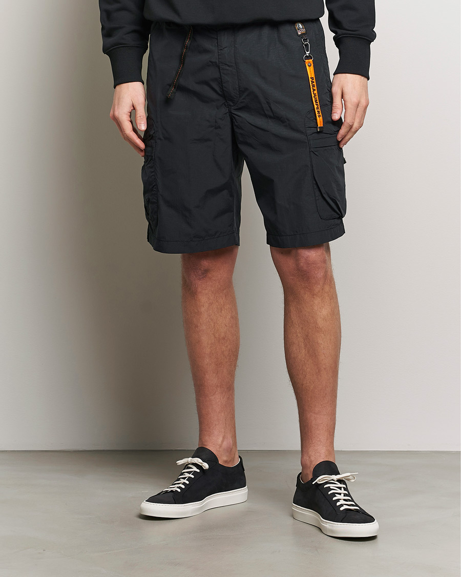 Herre | Parajumpers | Parajumpers | Walton Vintage Nylon Shorts Black