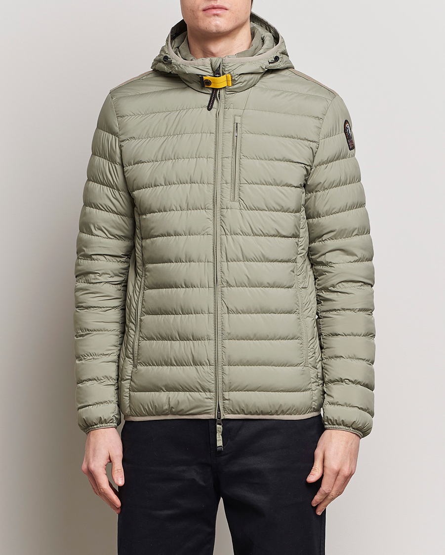 Herre | Tøj | Parajumpers | Last Minute Super Lightweight Hooded Jacket Sage