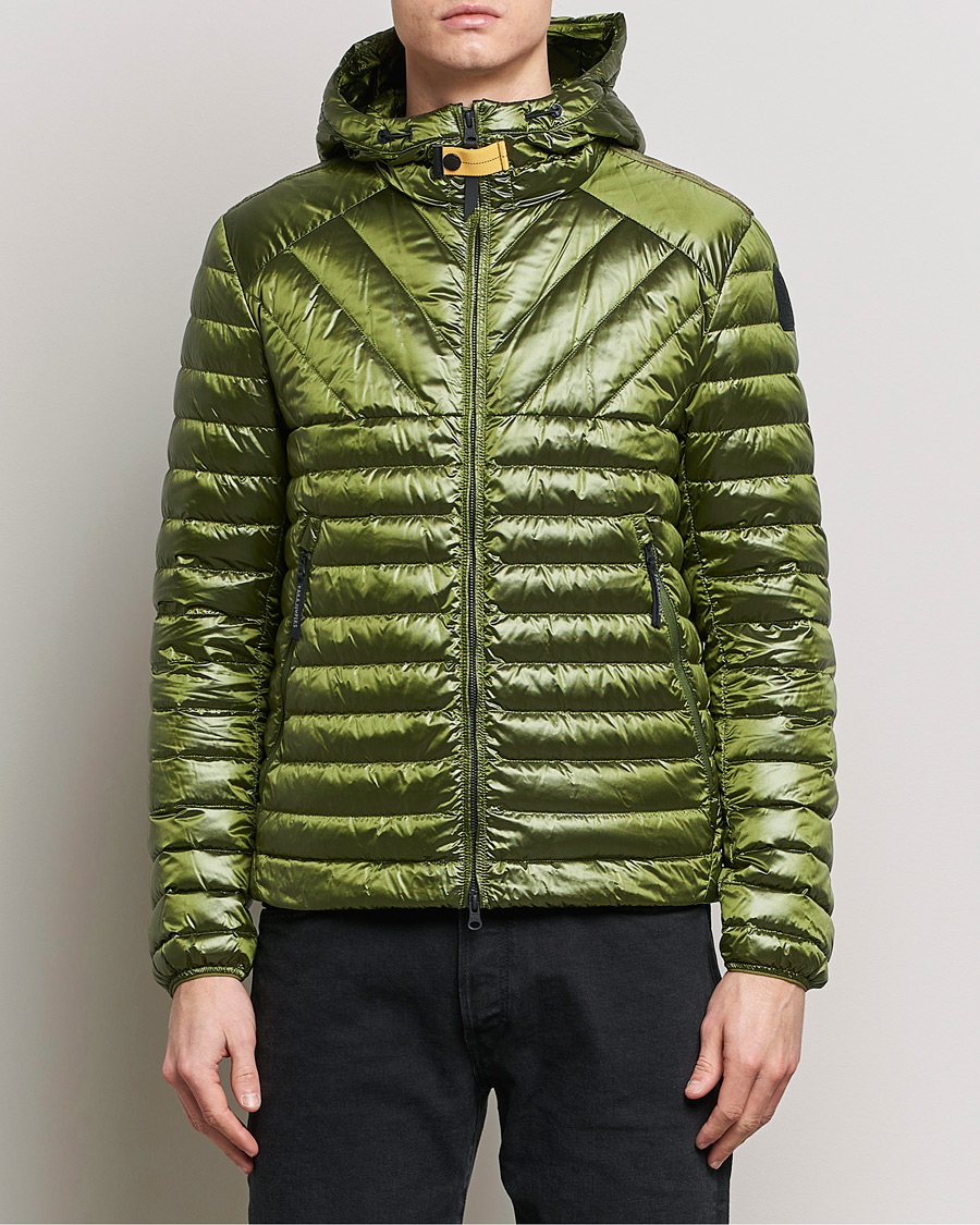 Herre | Parajumpers | Parajumpers | Miroku Techno Puffer Hodded Jacket Citronelle