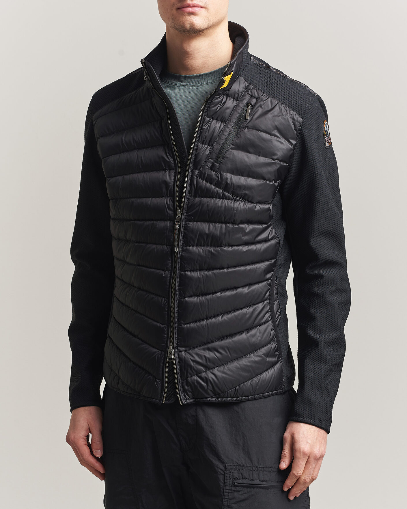 Herre | Jakker | Parajumpers | Jayden Mesh Hybrid Jacket Black