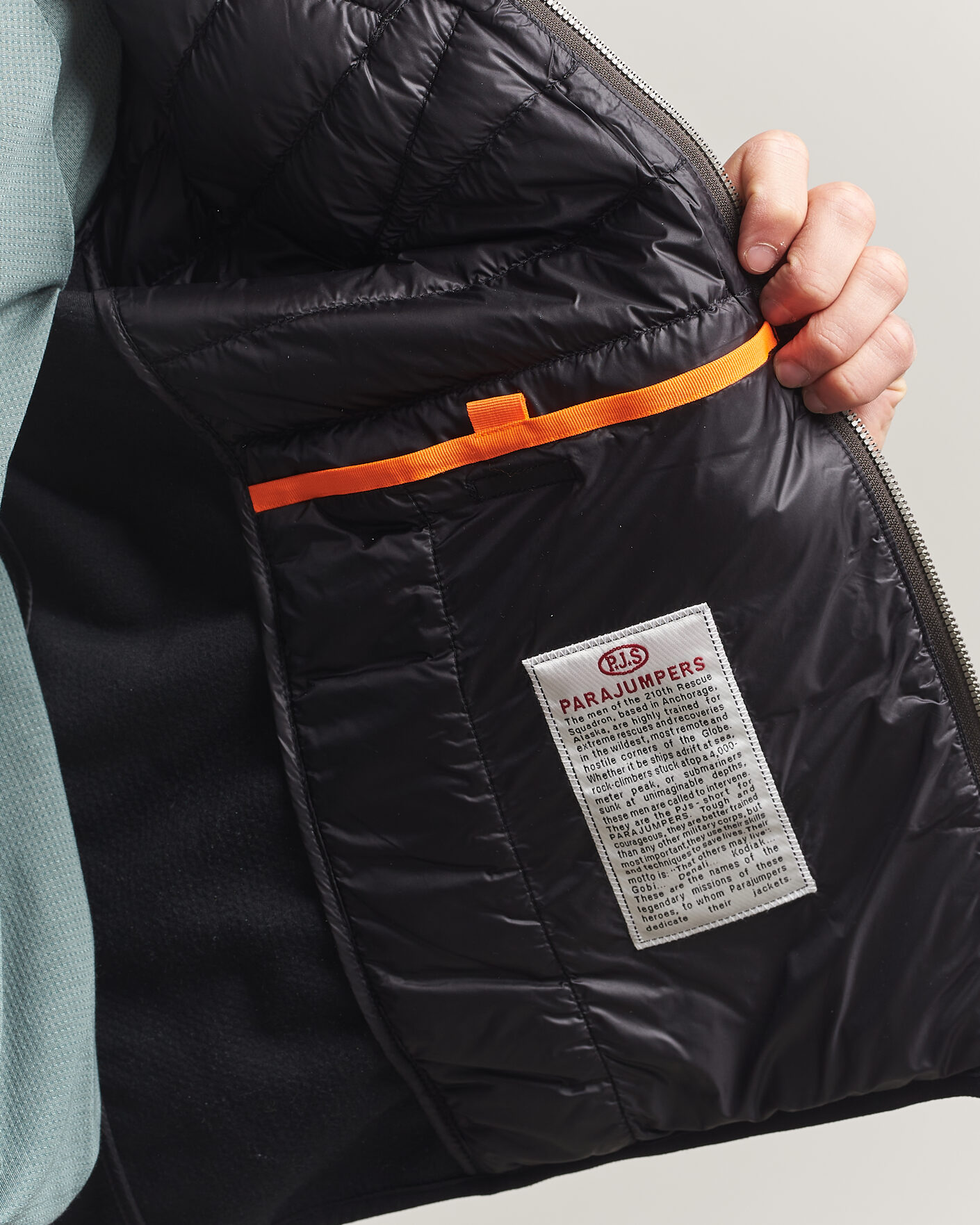 Herre | Jakker | Parajumpers | Jayden Mesh Hybrid Jacket Black