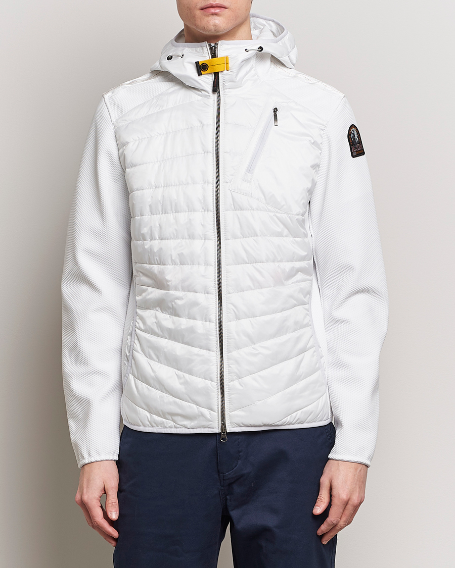 Herre | Hybridjakker | Parajumpers | Nolan Mesh Hooded Hybrid  Cloud