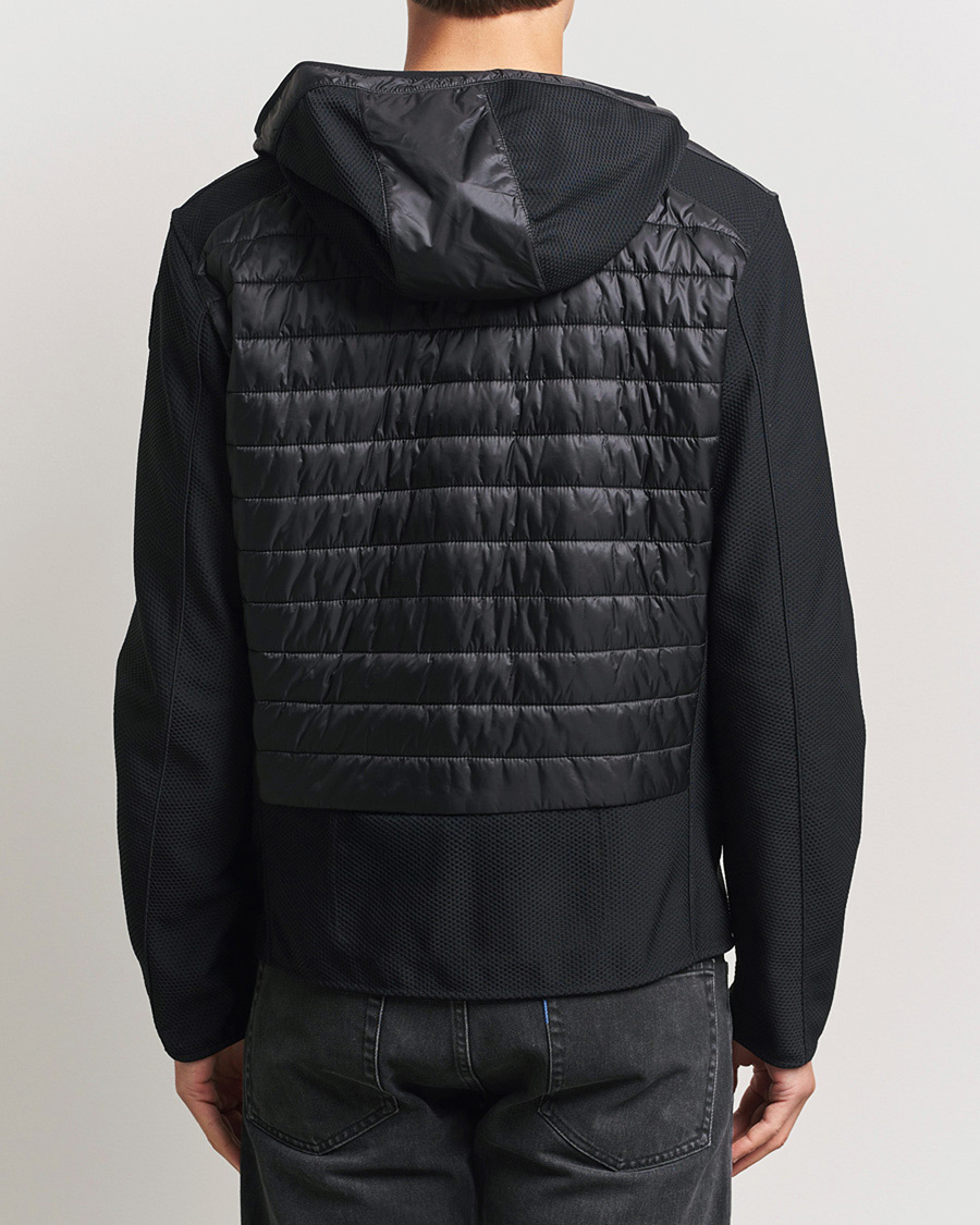Herre | Jakker | Parajumpers | Nolan Mesh Hooded Hybrid Black