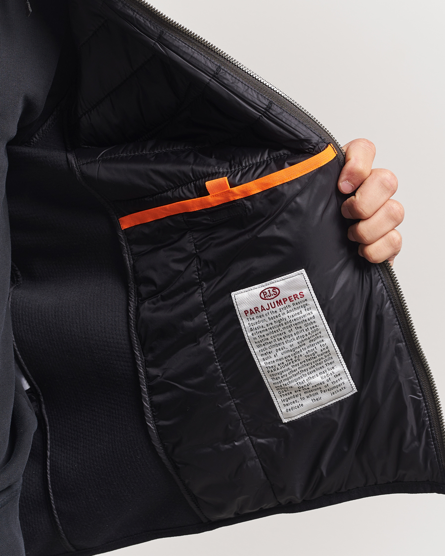 Herre | Jakker | Parajumpers | Nolan Mesh Hooded Hybrid Black